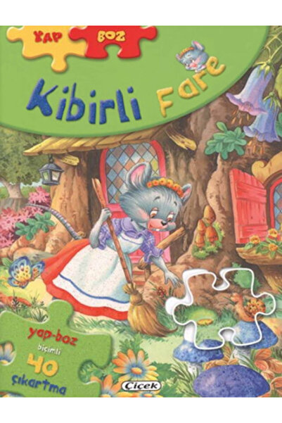 Çiçek Yayıncılık حكايات الفأر المتعجرف مع ملصق اللغز 4