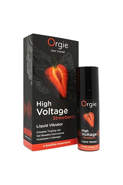 Orgie Gel vibrant stimulant cu căpșuni de înaltă intensitate 15 ml