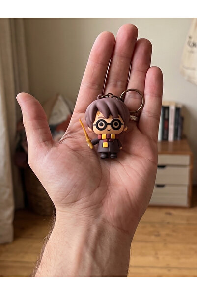 Genel Markalar Harry Potter Chibi Figür Anahtarlık – Sevimli Büyücü Charm
