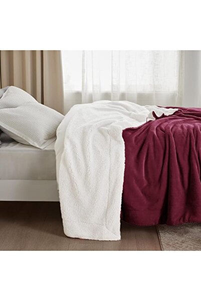 BEDSURE بطانية شيربا فليس للأريكة - بطانية سميكة ودافئة للشتاء، ناعمة ووبرية