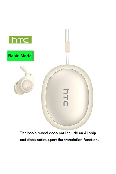 choice2 White Sleeping Earphones HTC NE76 AI Translation Earbuds Wireless Blu...