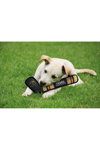 Pets First لعبة مطاطية للكلاب متينة مع حبل سحب قوي للكلاب. كرة هوكي الجليد لف...