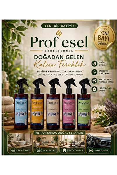 Oda kokusu 400 ML Oda Spreyi 5 Koku Okyanus, Lavanta Sandal Sabun Gardenya