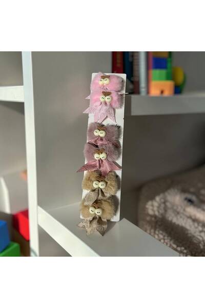 petitbee home هدية للأطفال والنساء والأمهات، مشبك شريطي أنيق من القطيفة، مجمو...