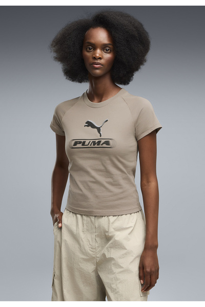 Puma Sportovní slim tričko s grafickým potiskem