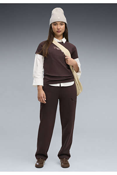 Puma Pantaloni de bază din fleece cu paiete, confortabili