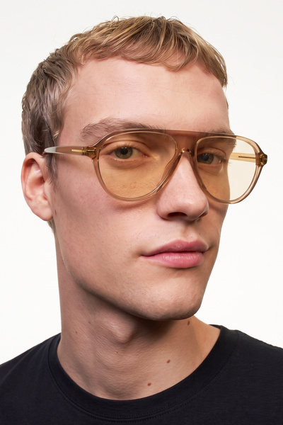 Babafiyatlar Cruz Beige Unisex Sunglasses