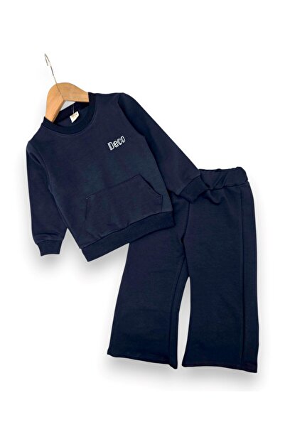 Egelite Girl's Seasonal Kangaroo Pocket 2-Strap Top and Bottom Tracksuit Set ...