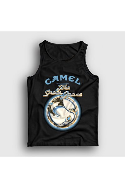 Presmono قميص رياضي أسود للجنسين من The Snow Goose Rock Camel 619278tt