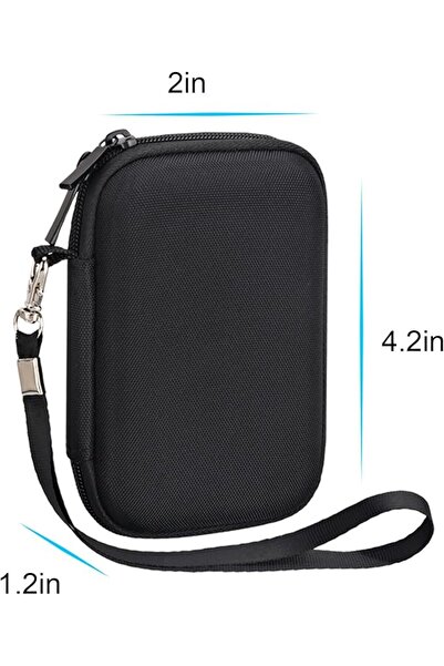 Lacdo Hard Carrying Case for Samsung T5 EVO Portable SSD 2TB 4TB 8TB USB 3.2 ...