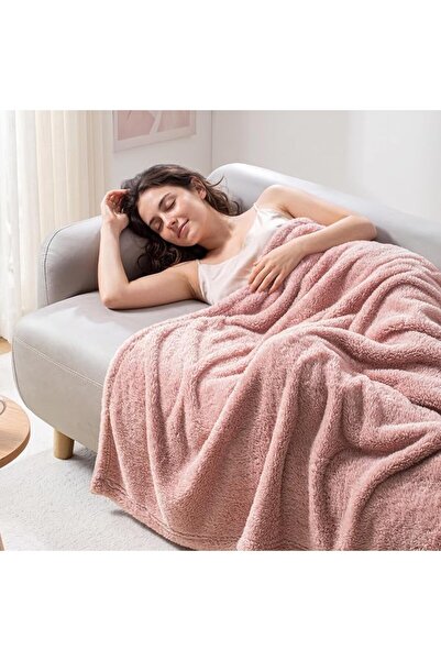 Exclusivo Mezcla Soft Fleece Throw Blanket for Couch, Super Soft Velvet Plush...