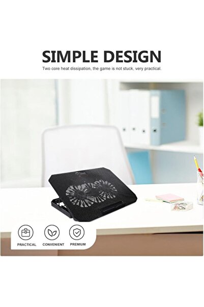 TEHAUX Laptop Cooling Pad Portable USB Laptop Cooler Stand for 14-15.6 Inch N...