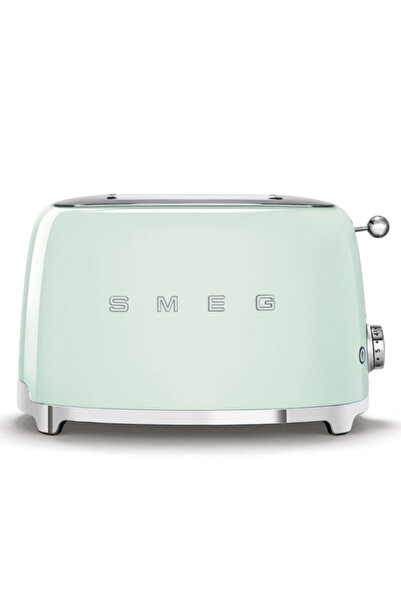 SMEG Prăjitor de pâine stil anii '50 TSF01PGEU, 950 W, 2 felii, 6 setări, Tav...