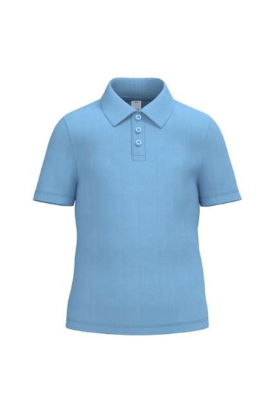 Kariban TRICOU bumbac POLO copii IdealBasic albastru sky