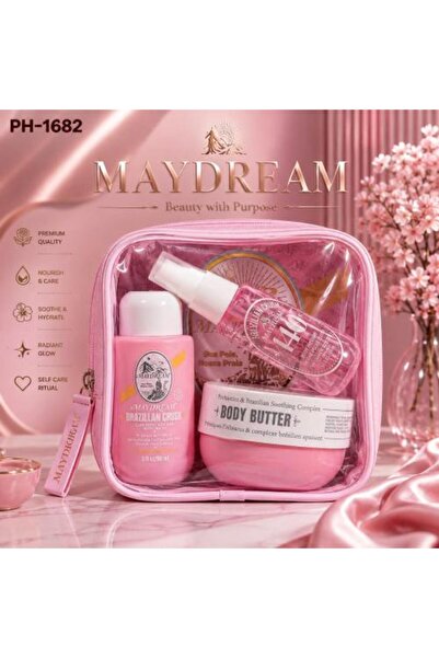 MAYDREAM مجموعة العناية الفاخرة الوردية من ماي دريم (MAYDREAM)