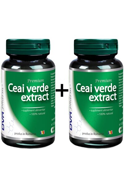 DVR Pharm Pachet Ceai Verde "Camellia sinensis" extract standardizat 700mg (m...
