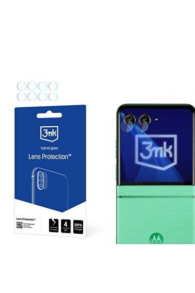 3MK Sticlă de protecție lentilă pentru Motorola Razr 60 Protecție completă