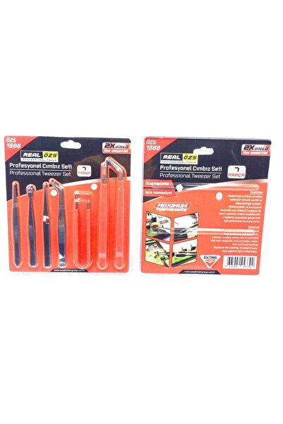 Marsilyan 7 Piece Professional Technical Tongs Set () Ilkel-Grp9Y84