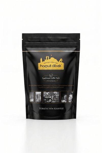 HARPUT DİBEK 10-Pack Doypack Packaging 200 Gr Dibek Coffee (Advantageous Choice)