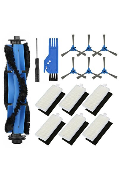 STARSTAR 15-piece replacement set for sweeping machine side brushes and main ...