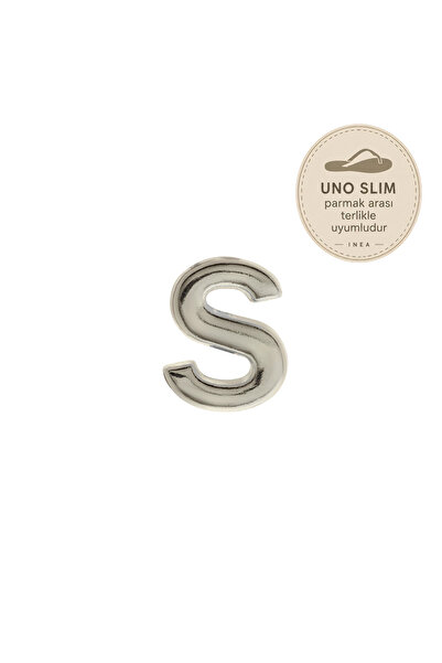 INEA Harf Charm S - Gümüş - Uno Slim Parmak Arası Terlikle Uyumlu