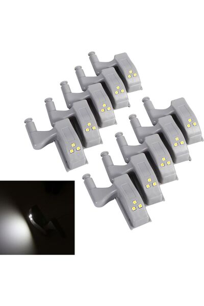 STARSTAR 10 LED hinge lights for cabinets and wardrobes, suitable for home ki...