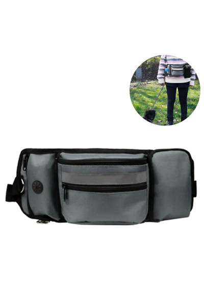 STARSTAR Dog Treat Bag-Poop Dispenser & Water Bottle Pocket Waist Pack for Pu...