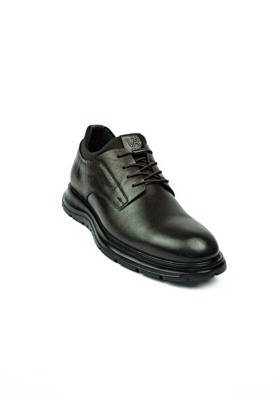 Voyager M1011 Brown Leather Men's Casual Shoes