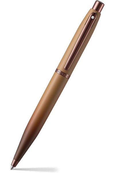Sheaffer VFM 9428 Coffee Edition Matt Brown Pen with Regal Brown PVD Gold Sig...