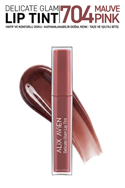 Alix Avien Kalıcı & Suya Dayanıklı Dudak Parlatıcı Tint - Delicate Glam Lip T...