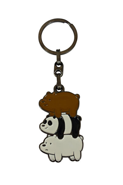 PALTO TASARIM We Are Bears Metal Licensed Keychain