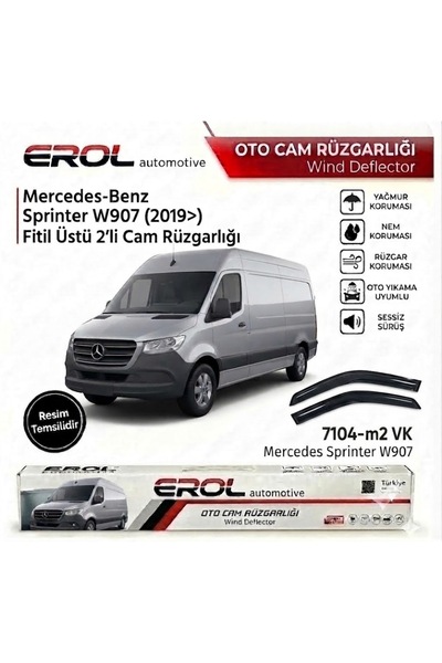 Erol MERCEDES-BENZ SPRİNTER W907 (2019>) 2'Lİ CAM RÜZGARLIĞI