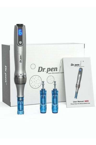 Dr.Pen Ultima M8S Professional Microneedling Pen with 2 Replacement Tips Dark...