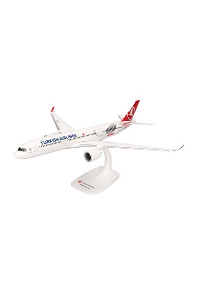 Herpa Macheta avion Airbus A350-900 Turkish Airlines, 33 cm, scara 1:200,