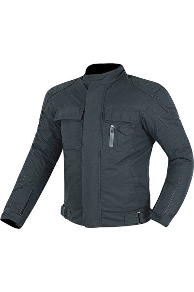 Prosev CE2137 Motosiklet Montu 4 Mevsim Motorcu Mont Siyah
