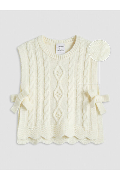LC Waikiki I Zero Roba Collar Girls' Knitwear Sweater from Freezen Store