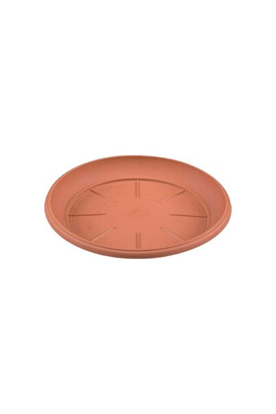 BAMI NETWORK Farfurie ghiveci flori plastic teracota Ø20x2.8cm