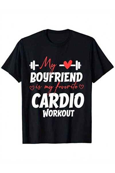 2BIR Funny Boyfriend Is My Cardio Workout Valentine'S Day Suitable For Mens &...