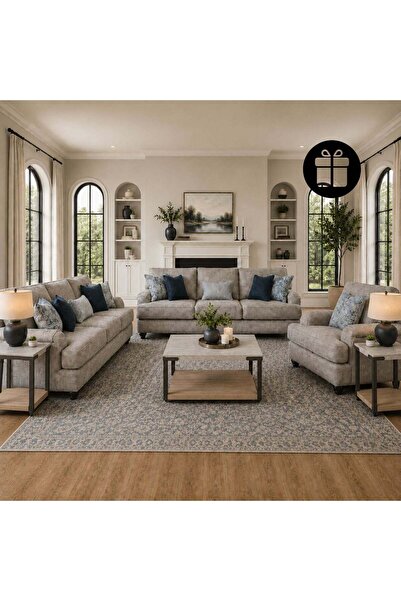 Ashley Furniture طقم أريكة تايت-روب مورين مع طقم طاولة دارتشرست المجانية (3/ق...