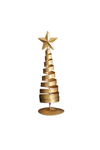 Rao Brad de Craciun Ornament, Decoratiune Brad Micut din Metal, Inaltime 20 X...