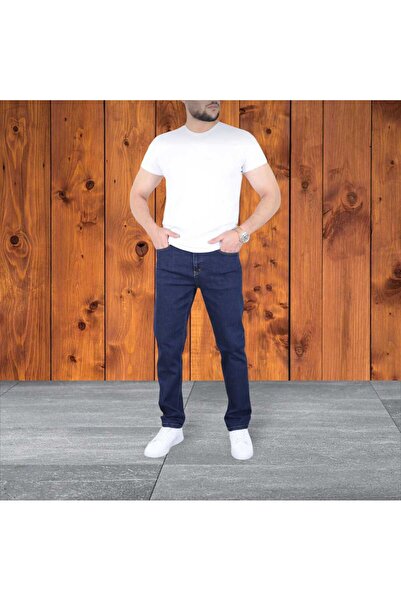 G GOLEND Blugi bărbați, croială regular fit, picior drept, denim elastic cu l...