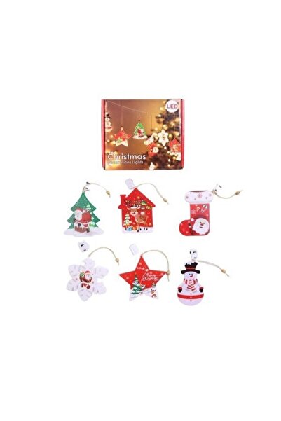 Rao Set 6 Decoratiuni de Craciun Luminoase,