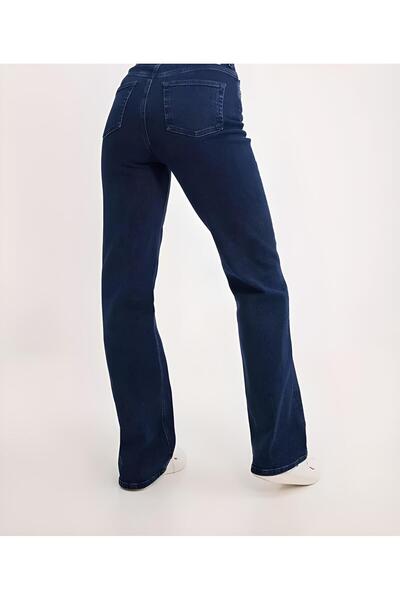 BROSERER Oris Women's Navy Blue Casual Super High Waist Lycra Jeans Trousers
