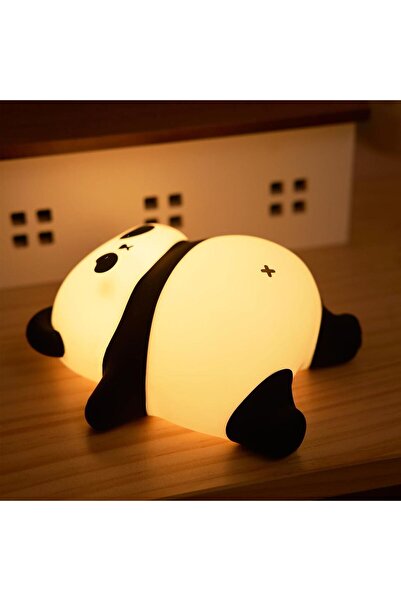 STARSTAR LED night light, panda night light, silicone touch night light, dimm...