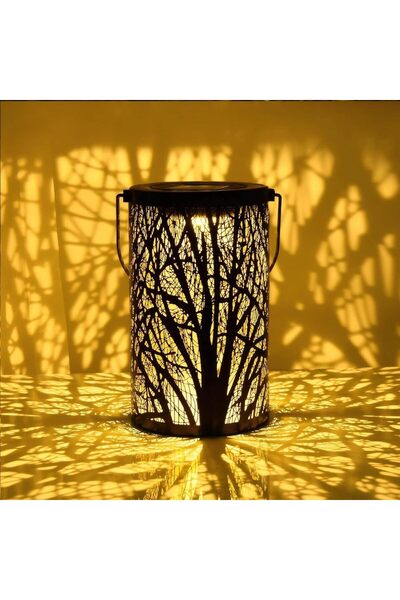 STARSTAR Outdoor Solar Garden Lantern Decorative Flower Lantern Waterproof Pe...
