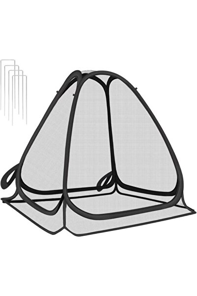 STARSTAR Mesh Plant Cover Sunshade Fabric Tent, Portable Vegetable Garden Cro...