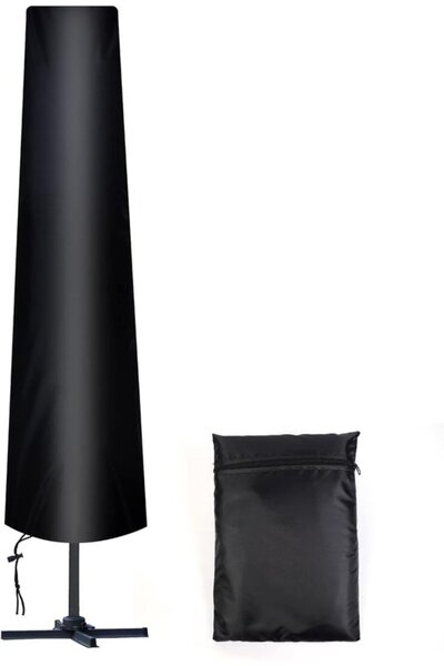 STARSTAR Rectangular Parasol Cover for Ø 300cm Umbrella, Weather-Resistant UV...