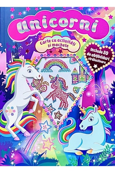 Flamingo Unicorni. Carte cu activitati si machete