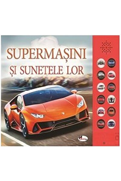 Aramis Supermasini si sunetele lor. Carte cu sunete