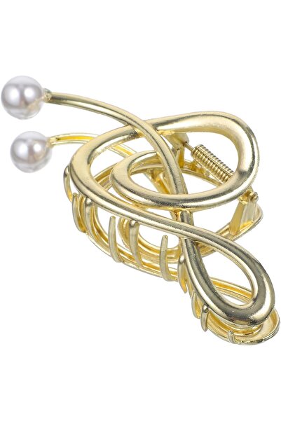 STARSTAR Decorative metal hair clip with musical notes 1. Large claw clip for...